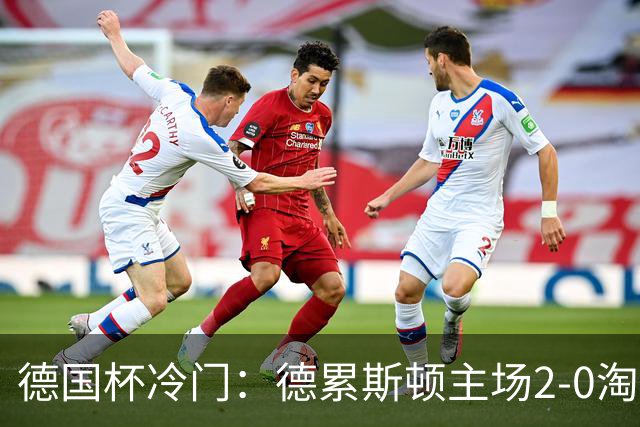 德国杯冷门：德累斯顿主场2-0淘汰沙尔克